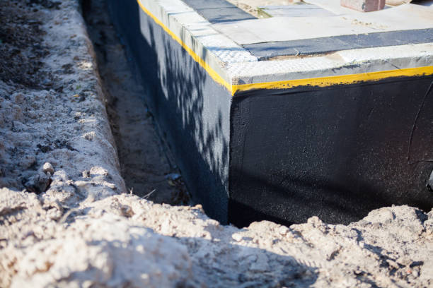 Residential Waterproofing installation at a Gastonia, NC home by SJ Waterproofing Pros